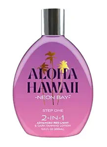 Aloha Hawaii Neon Bay Step One 2-in-1 Dark Tanning Lotion