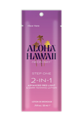 Packet- Aloha Hawaii Neon Bay Step One 2-in-1 Advanced Red Light & Dark Tanning Lotion