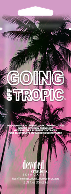 Packet- Going Off Tropic Dark Tanning Lotion