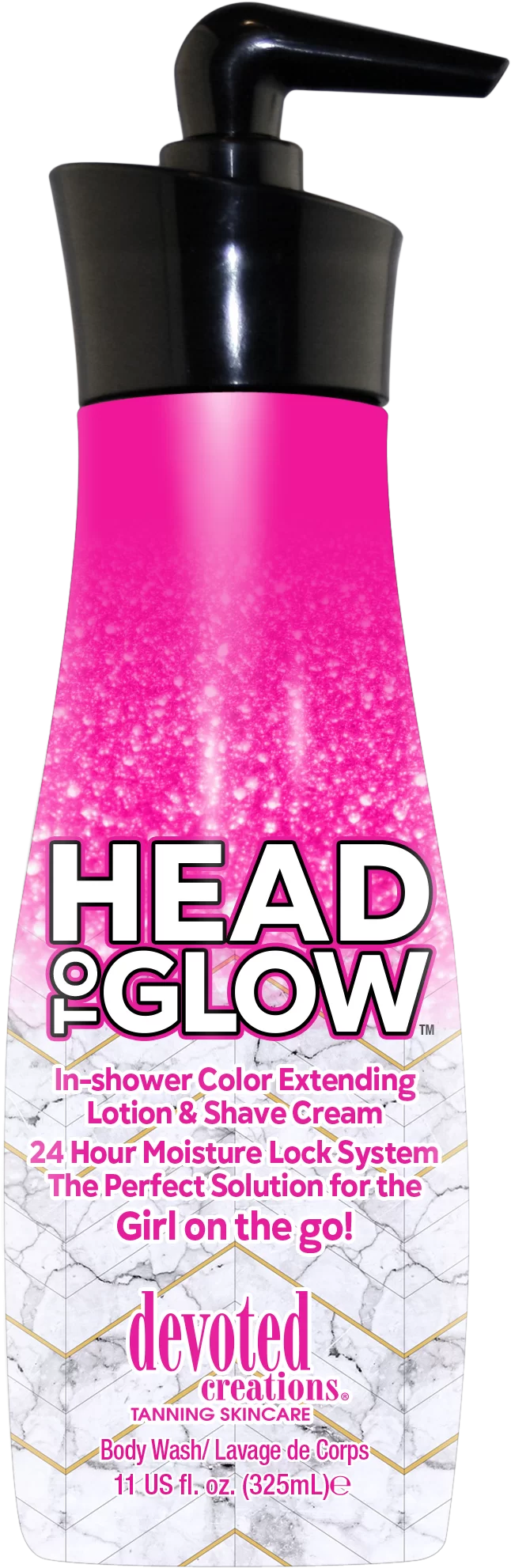 Devoted Creations Head to Glow In-Shower Color Extending Lotion & Shave Cream