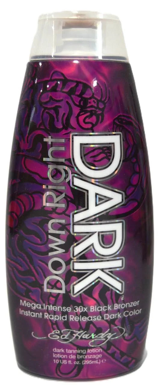 Ed Hardy Downright Dark Mega Intense 30X Black Bronzer